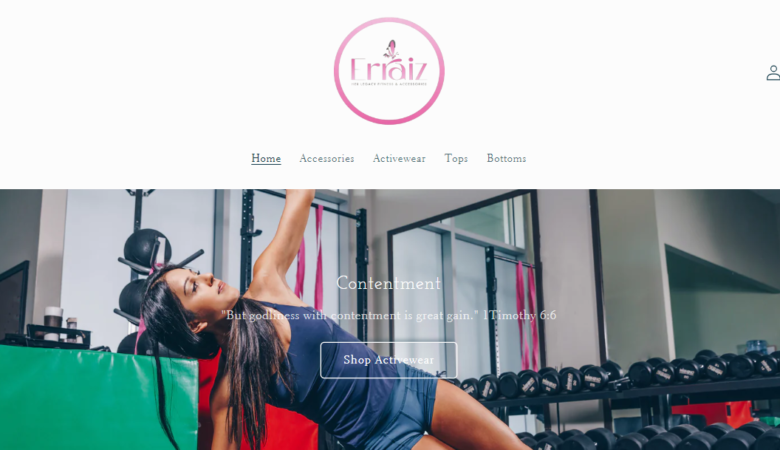 🏋️ Erraiz Fitness – Shopify Website Project Story