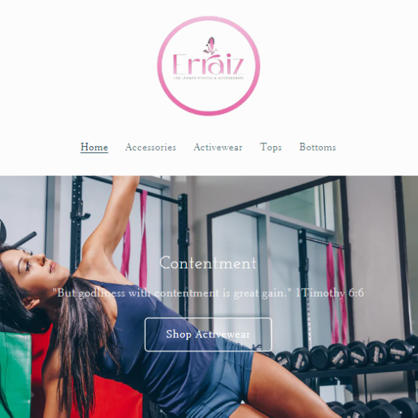 🏋️ Erraiz Fitness – Shopify Website Project Story